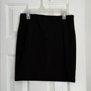 Forever 21 Sleek Black Mini Skirt